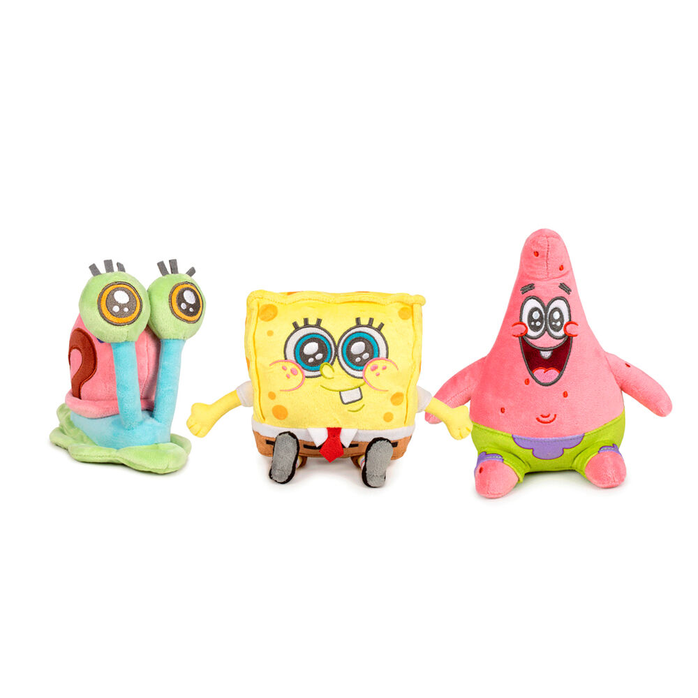 (Mis 2) SPONGEBOB CUTE 2MOD 16cm SOSTENIBILE 3 ass…x24